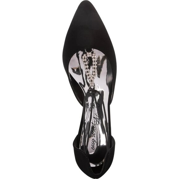 Easy Street Moonlight Evening Pump Black 9.5 Wide New $79 - Picture 3 of 5